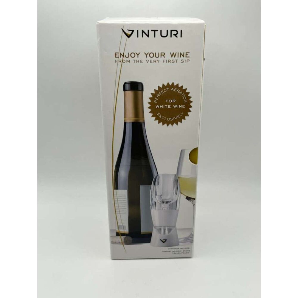 Vinturi Essential Wine Aerator White Wine Model New In Box - Picture 6 of 6